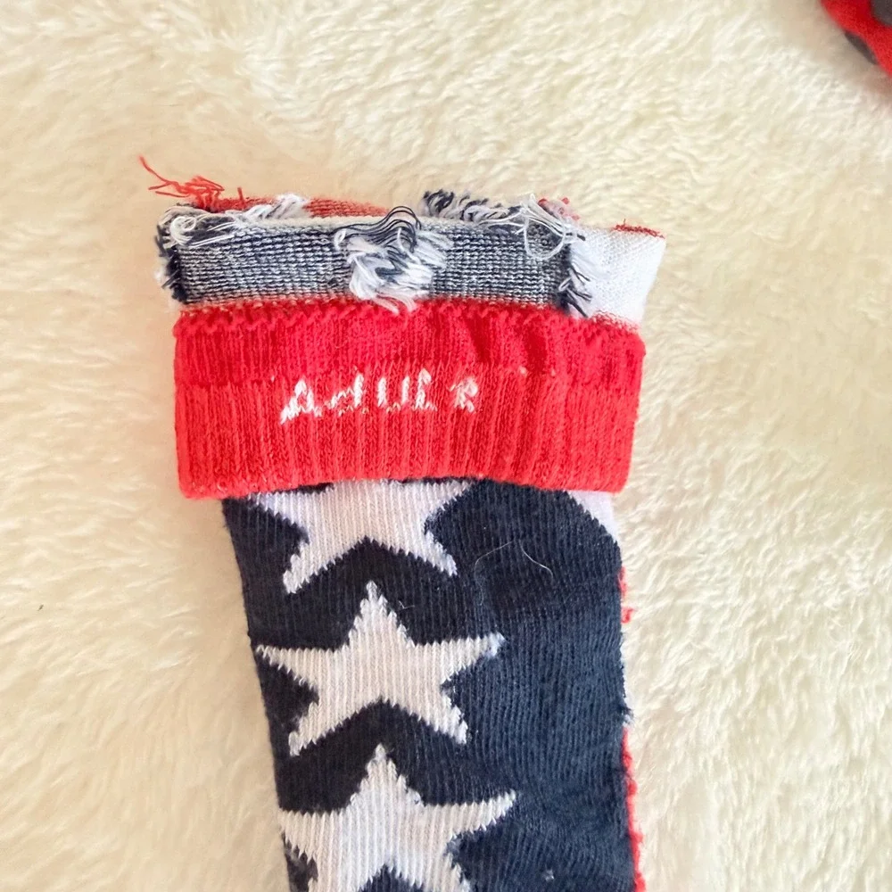 Jump Park Socks Lot 4 Adult Youth Anti‎ Slip Trampoline Socks Bundle
